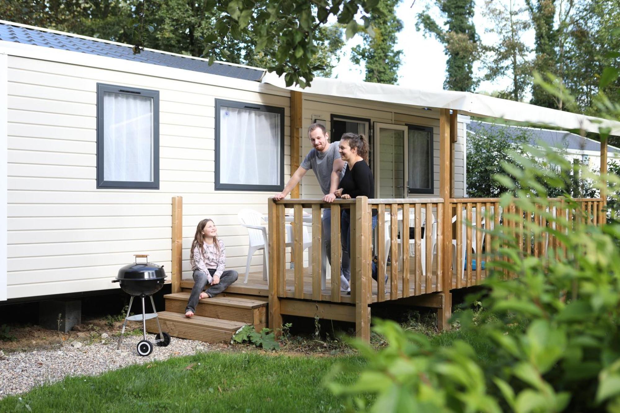 Camping Le Val De Trie Behen Екстер'єр фото
