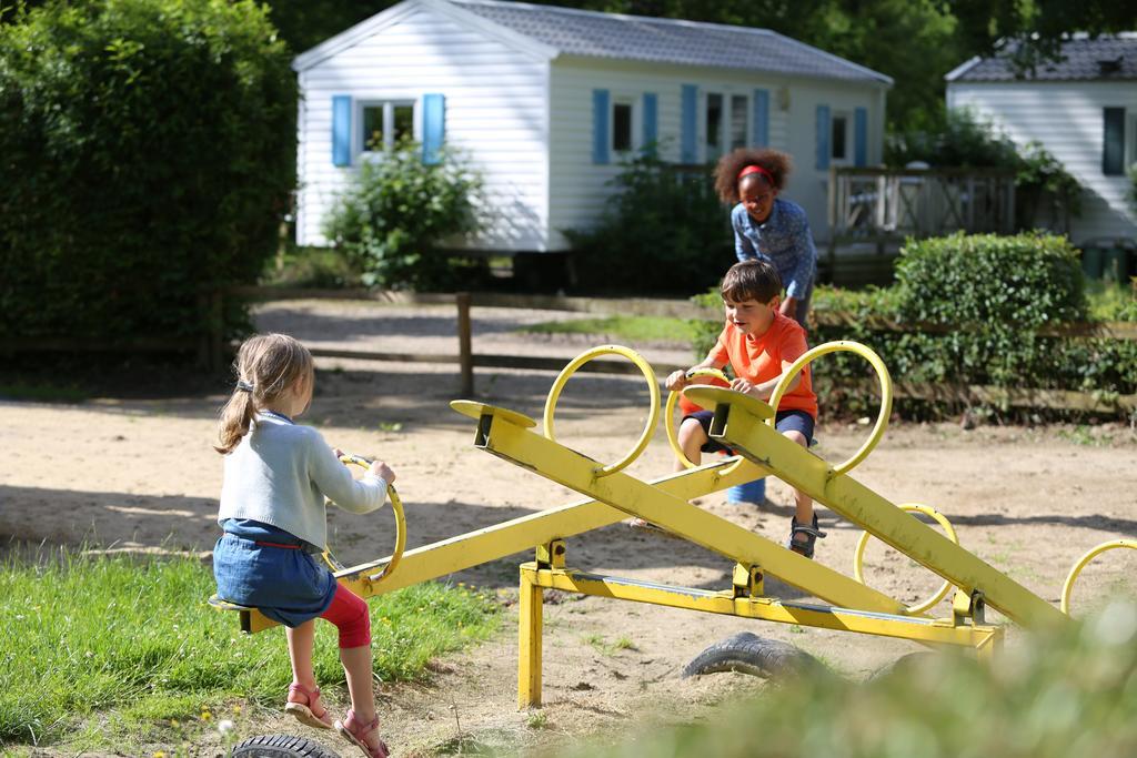 Camping Le Val De Trie Behen Екстер'єр фото